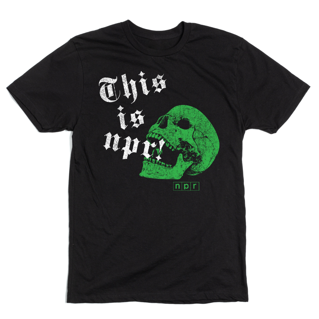 This Is NPR Skull Limited Edition Tee