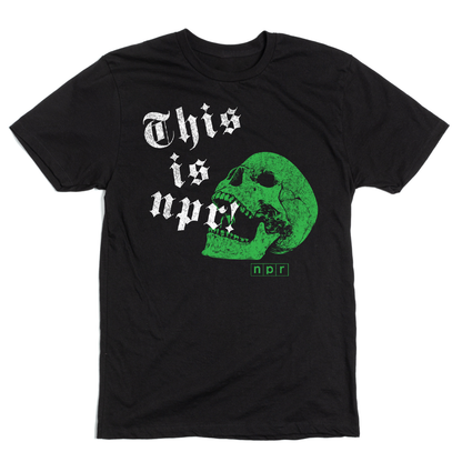 This Is NPR Skull Limited Edition Tee