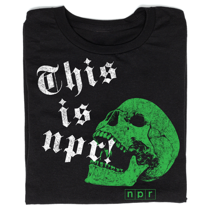 This Is NPR Skull Limited Edition Tee