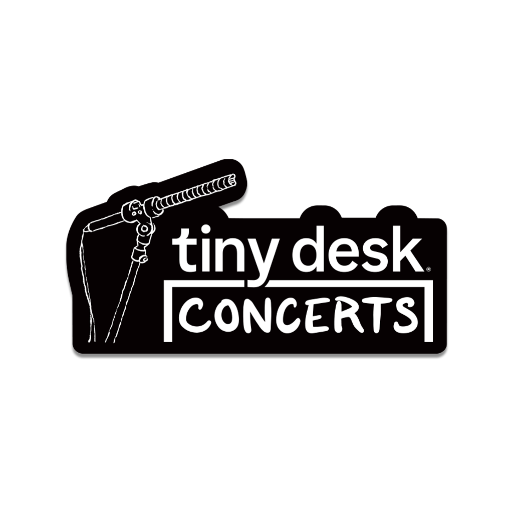 Tiny Desk Microphone Sticker