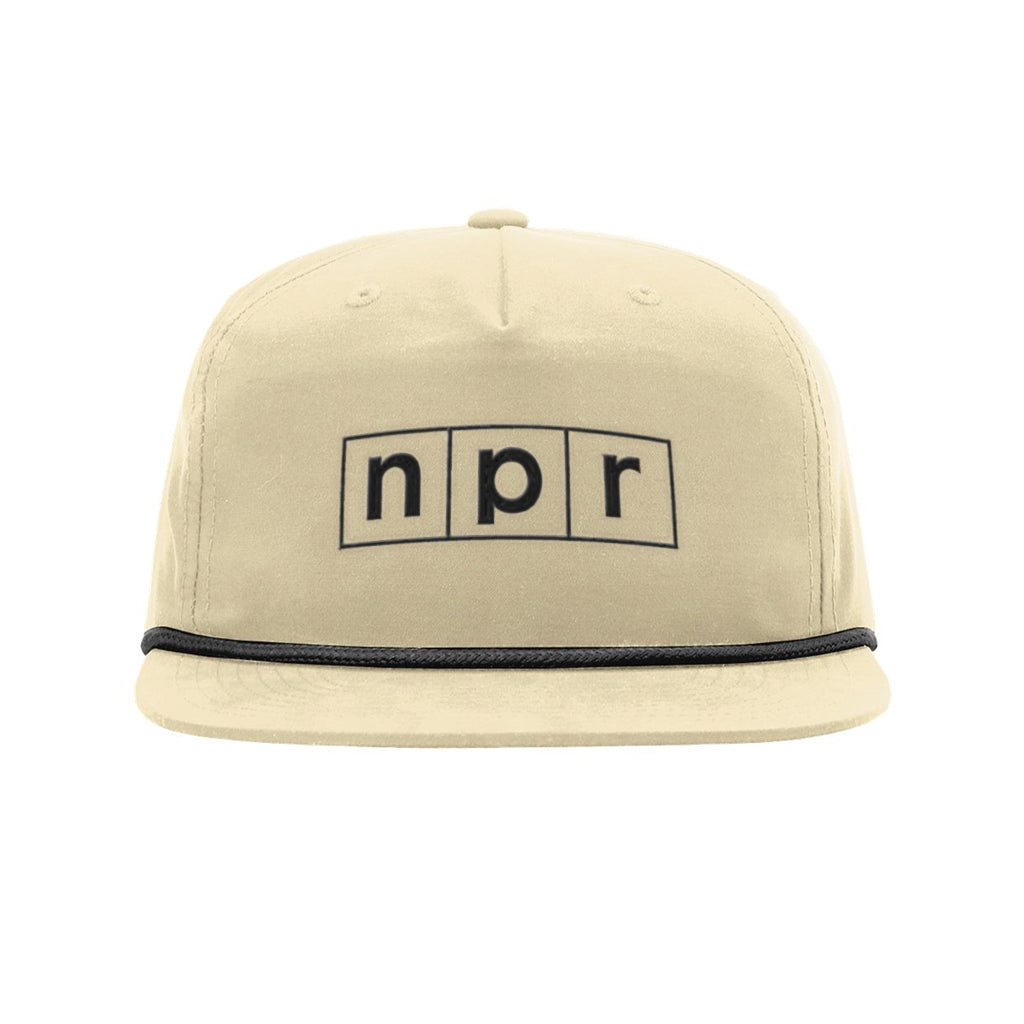 NPR Single-Color Logo Snapback Cap