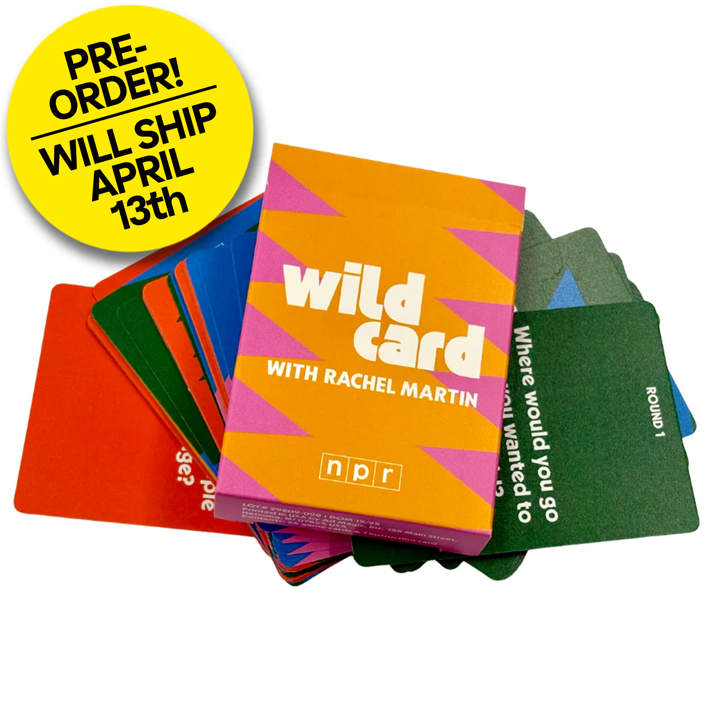 *PRE-ORDER* Wild Card Deck - SHIPPING BEGINS 4/13