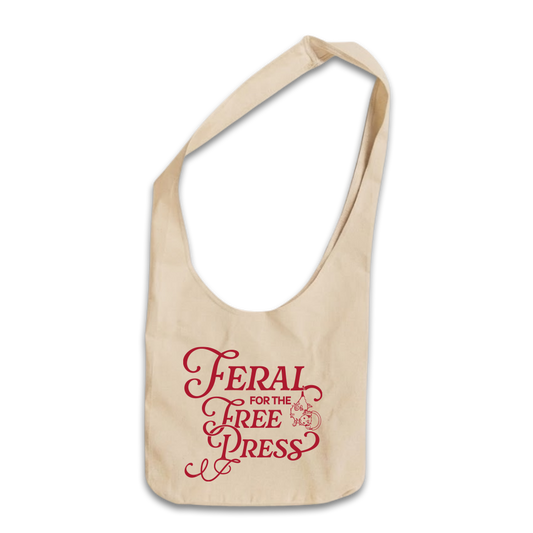 Feral For the Free Press Crossbody Tote Bag
