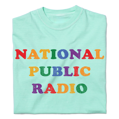 NPR Pride 70s Cooper Tee