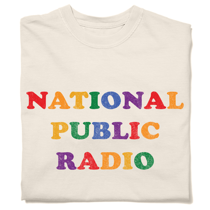 NPR Pride 70s Cooper Tee
