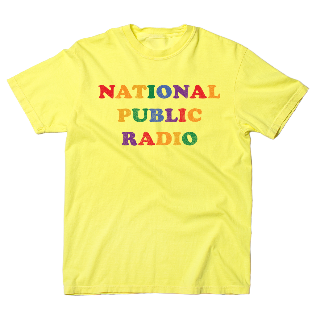 NPR Pride 70s Cooper Tee
