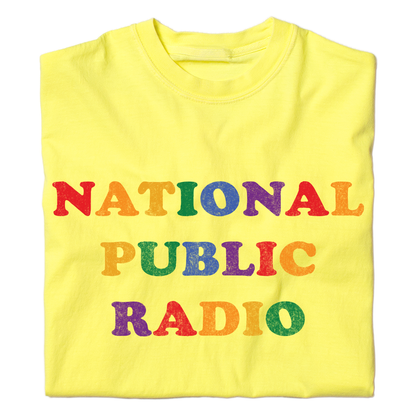 NPR Pride 70s Cooper Tee