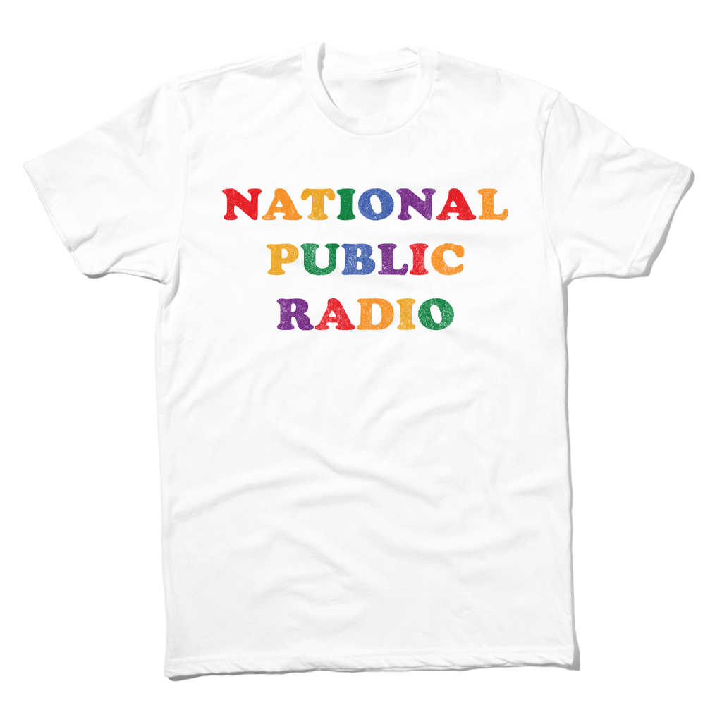 NPR Pride 70s Cooper Tee