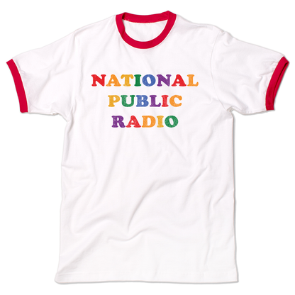 NPR Pride 70s Cooper Ringer Tee