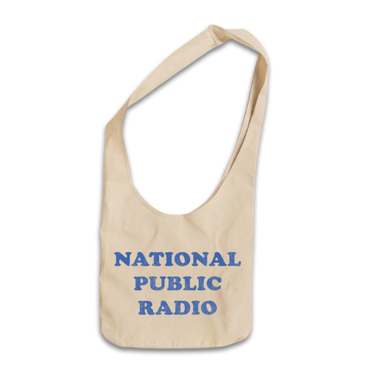 NPR 70s Cooper Logo Crossbody Tote Bag