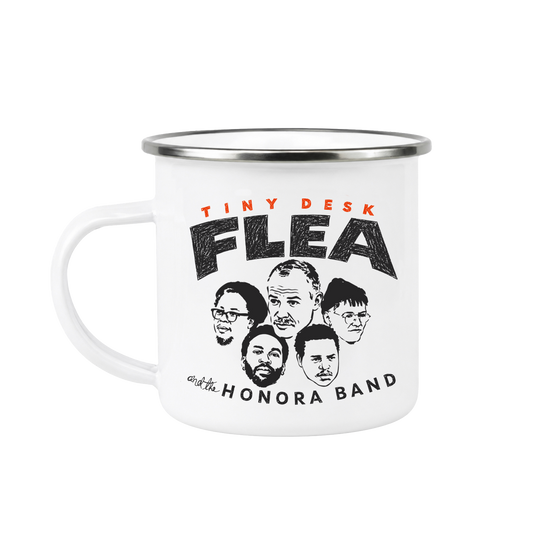 Tiny Desk Concerts Flea x NPR Enamel Mug