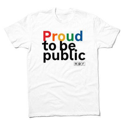 NPR Proud to Be Public Shirt