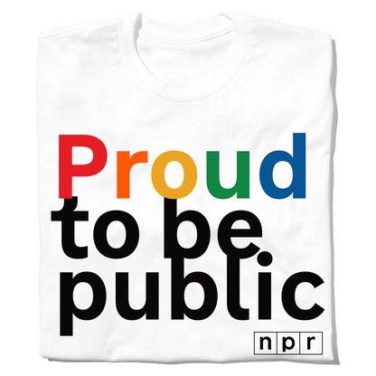 NPR Proud to Be Public Shirt