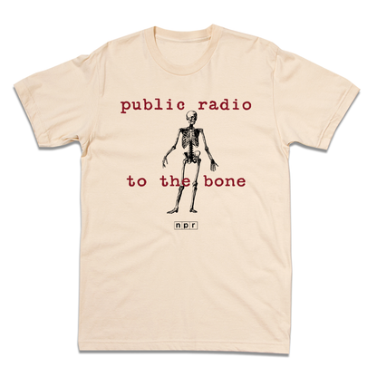 Public Radio to the Bone Limited Edition Tee