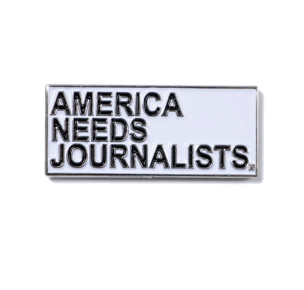 Picture of America Needs Journalists Enamel Pin
