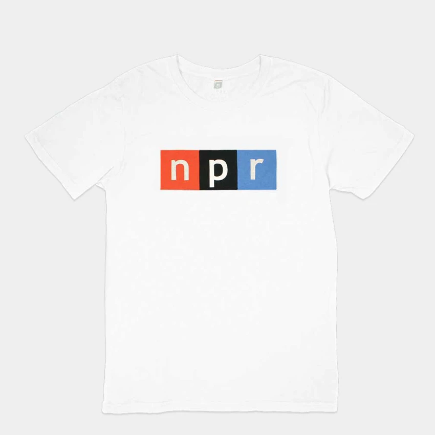 NPR Logo on White T Shirt