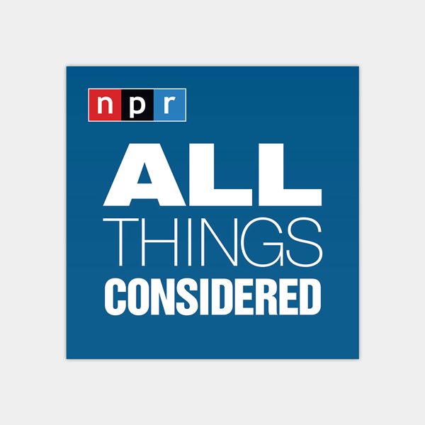 All Things Considered Podcast Tile Sticker