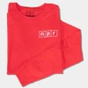 Red long sleeve with white NPR logo