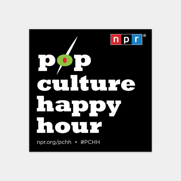 Pop Culture Happy Hour Podcast Tile Sticker