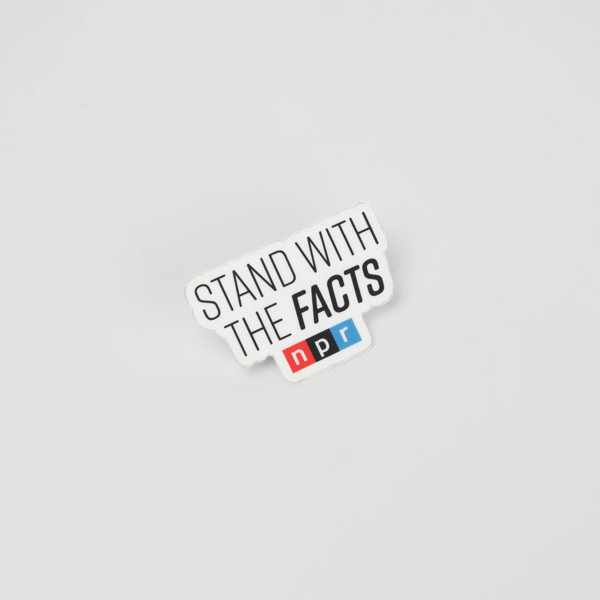 I Stand With The Facts Sticker
