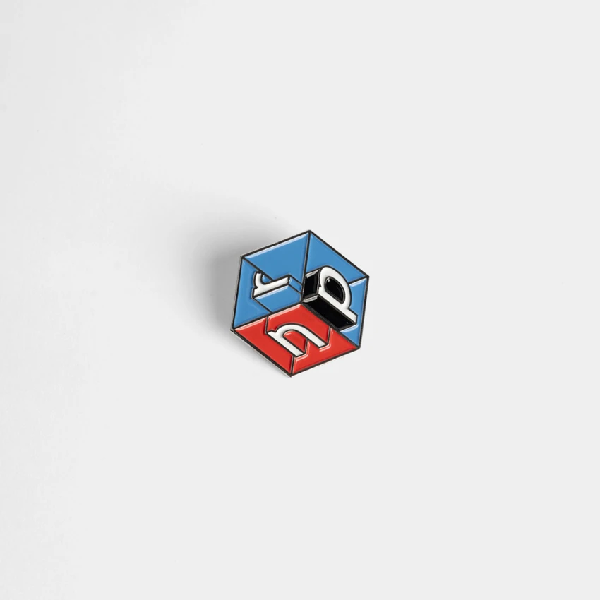 Cube Logo Pin