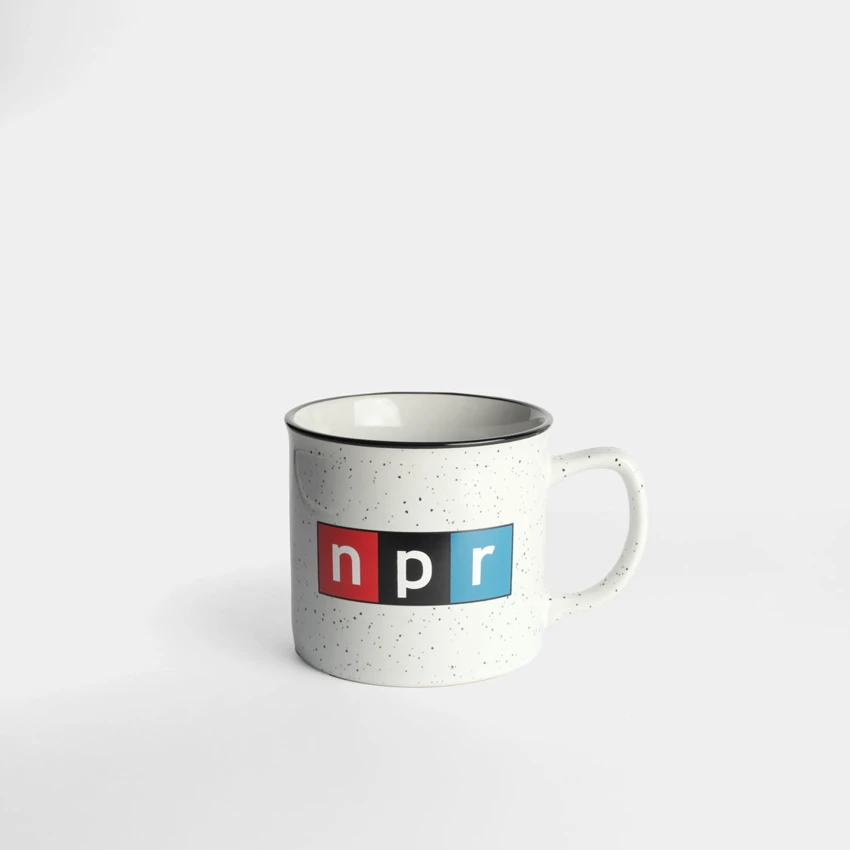 NPR Logo Speckle Mug
