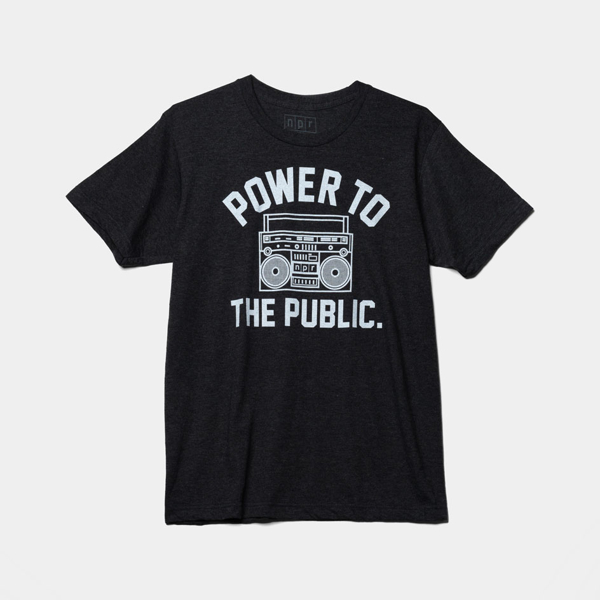Power To The Public Tee