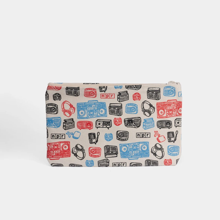 Surround Sound Zippered Pouch