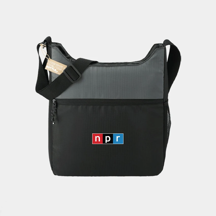 NPR Recycled Zip Tote