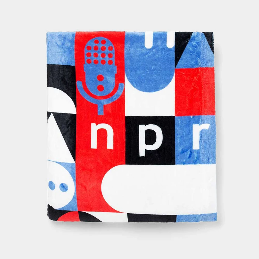  NPR Music Microfleece Blanket