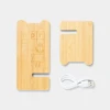 NPR Bamboo Phone Stand and Charger