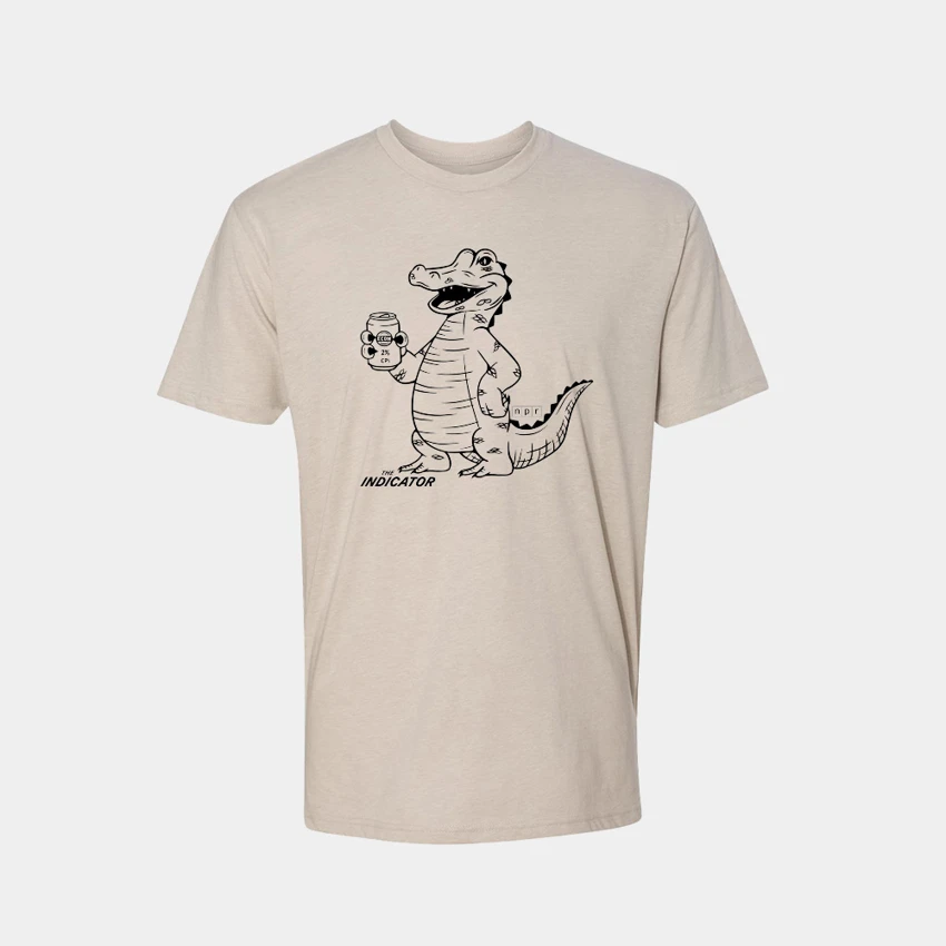 NPR Indicator Animal Spirits Gator Tee