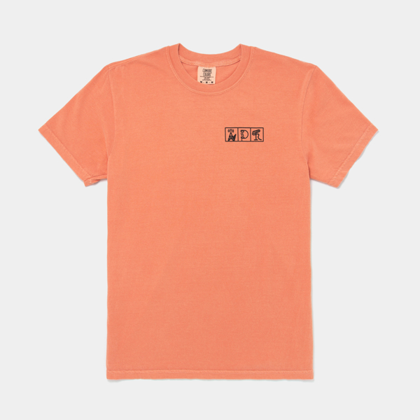Pink t-shirt with NPR logo
