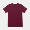 Youth maroon t-shirt with ideas, events, cultures signage and the npr logo