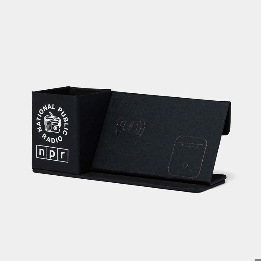 NPR Desk Organizer product image with NPR logo