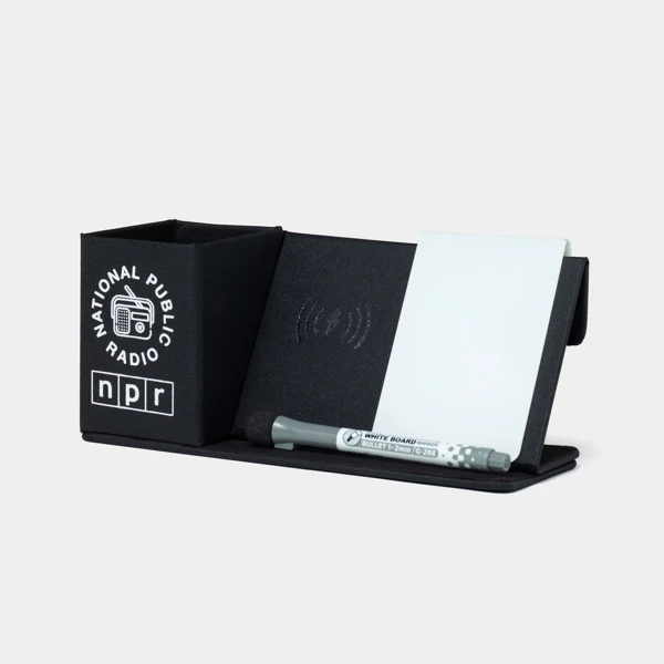 NPR Desk Organizer product image with NPR logo