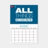 2025 Wall Calendar with NPR Podcast