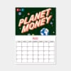 2025 Wall Calendar with NPR Podcast