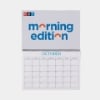 2025 Wall Calendar with NPR Podcast