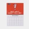 2025 Wall Calendar with NPR Podcast